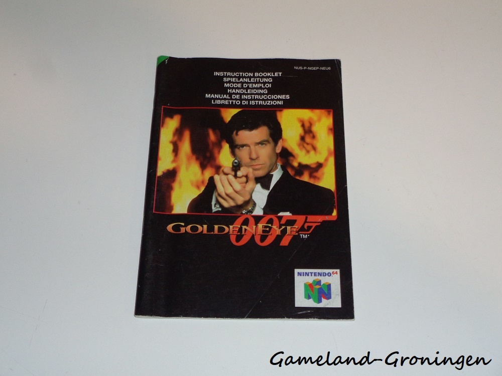 GoldenEye 007 (Manual, NEU6)