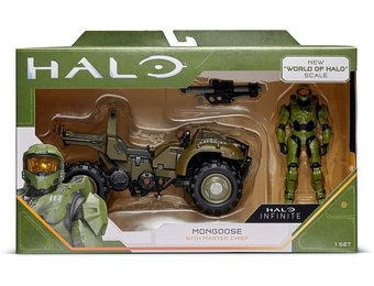 Halo Infinite - Mongoose with Master Chief Figure 18 x 30 cm