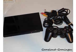 PlayStation 2 Slimline with Controller & Wiring (Black)