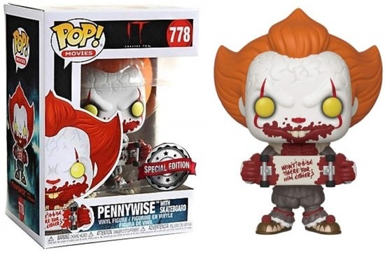 IT Chapter 2 POP! - Pennywise with Skateboard #778