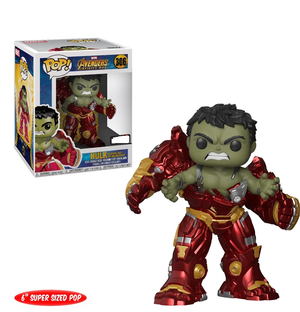 Marvel Avengers Infinity War POP! - Hulk Busting Out of Hulkbuster 6 Inch #306
