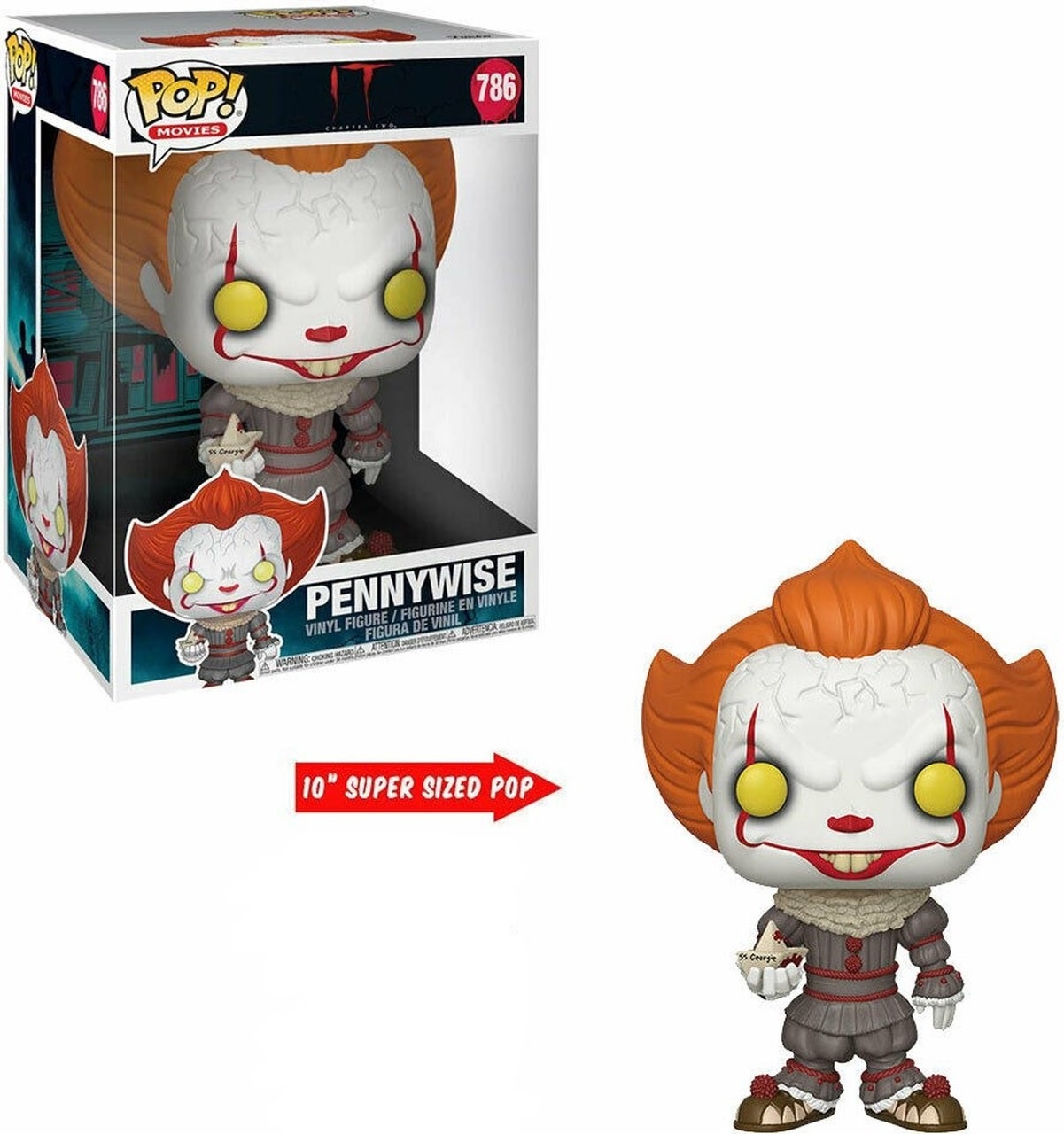 IT Chapter 2 POP! - Pennywise with Boat 10 Inch #786