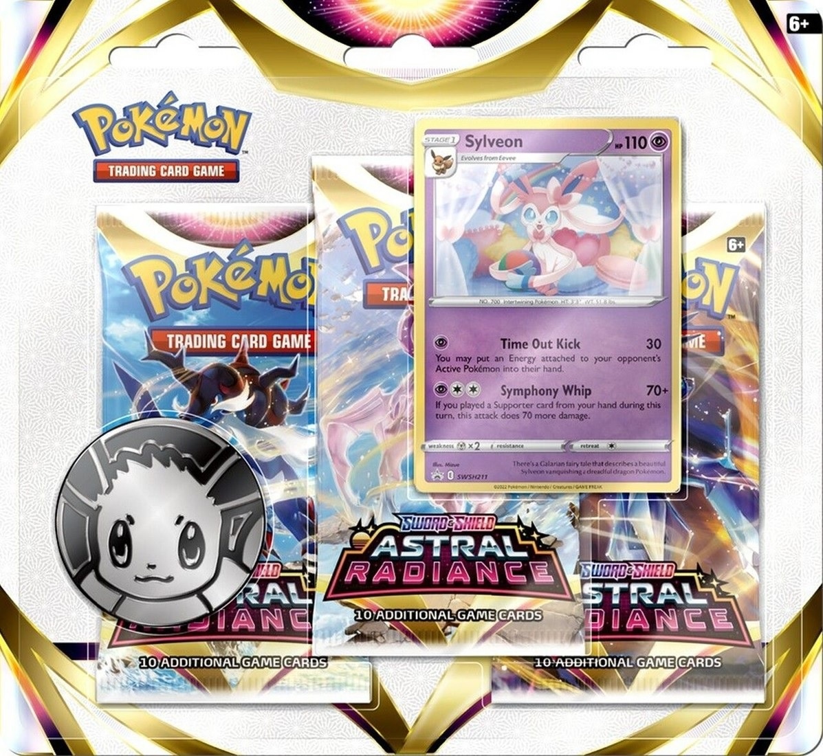 Pokémon TCG - Sword & Shield Astral Radiance Booster Blister Sylveon