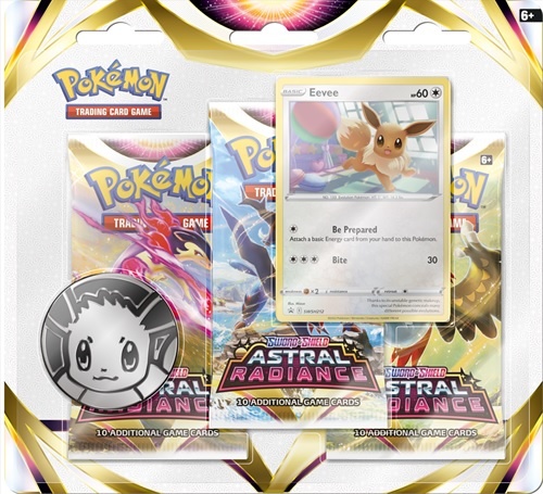 Pokémon TCG - Sword & Shield Astral Radiance Booster Blister - Eevee