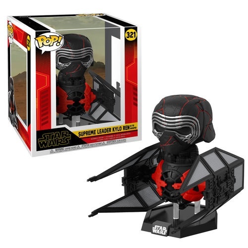 Star Wars Rise of Skywalker POP! - Supreme Leader Kylo Ren in TIE Whisper #321
