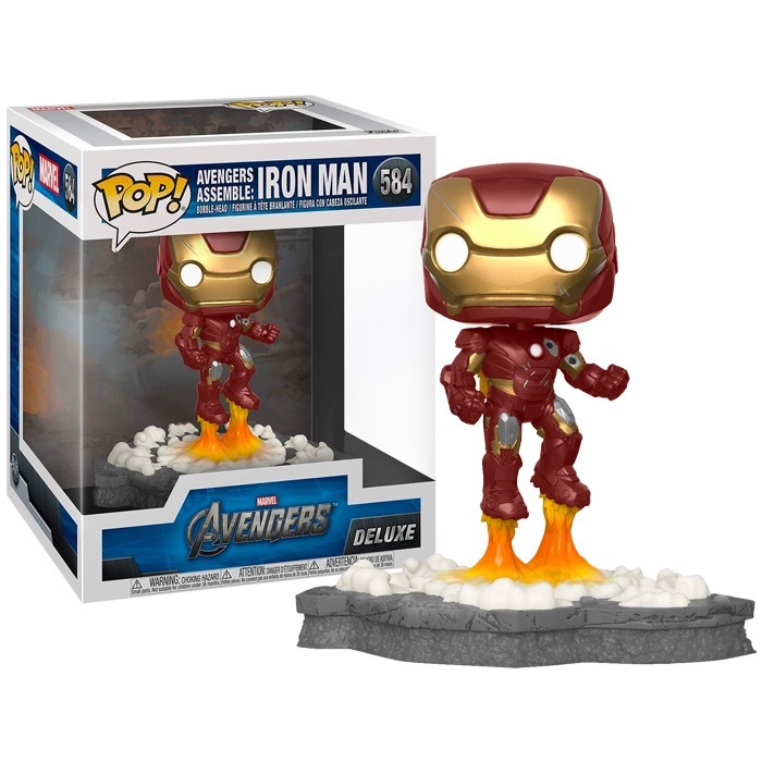 Marvel Avengers Deluxe POP! - Avengers Assemble Iron Man 6 Inch #584