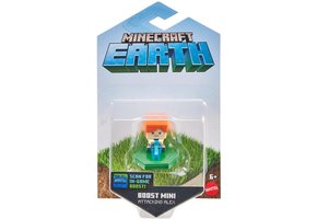 Minecraft - Earth Boost Mini Figure Attacking Alex