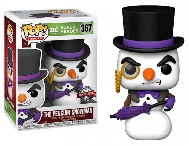 DC Super Heroes Holiday POP! - The Penguin Snowman #367