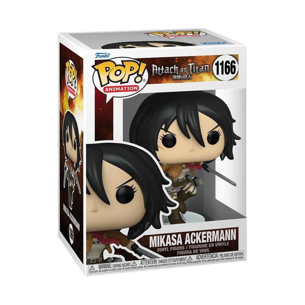 Attack on Titan S4 POP! - Mikasa Ackerman with Swords #1166