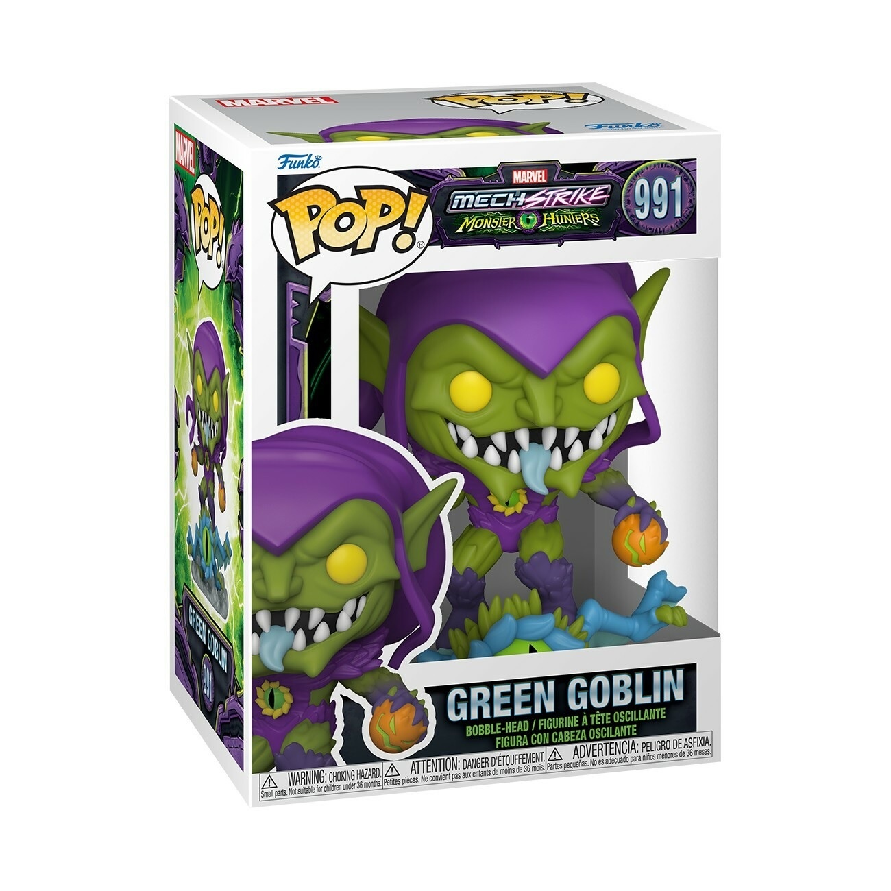Marvel Mech Strike Monster Hunters POP! - Green Goblin #991