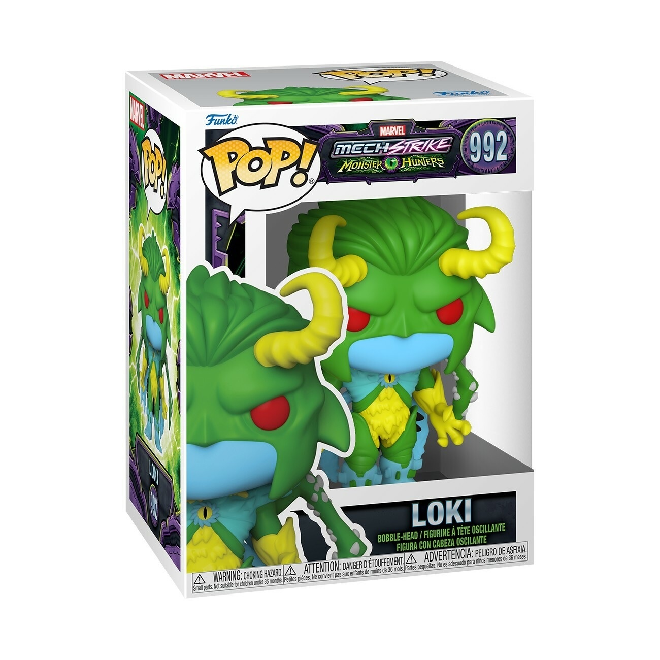Marvel Mech Strike Monster Hunters POP! - Loki #992