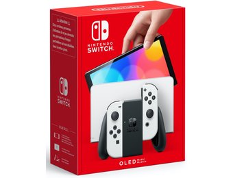 Nintendo Switch Console (OLED Model) (White)
