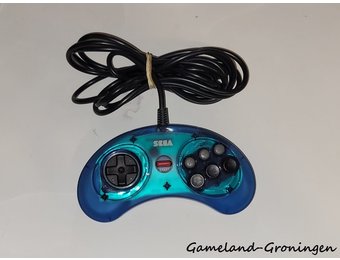 Mega Drive Controller Retro-Bit (Clear Blue)