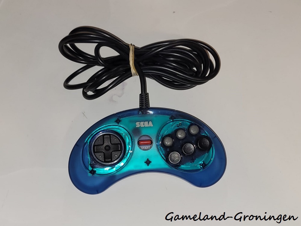 Mega Drive Controller Retro-Bit (Clear Blue)