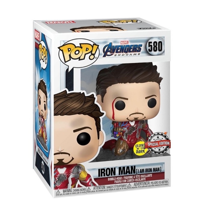 Marvel Avengers Endgame POP! - Iron Man (I Am Iron Man) #580