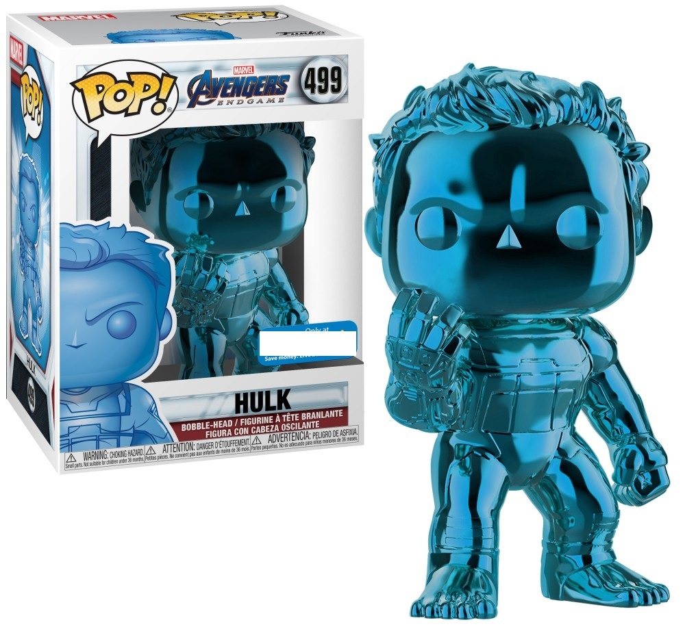 Marvel Avengers Endgame POP! - Hulk Blue Chrome #499