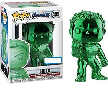 Marvel Avengers Endgame POP! - Hulk Green Chrome #499