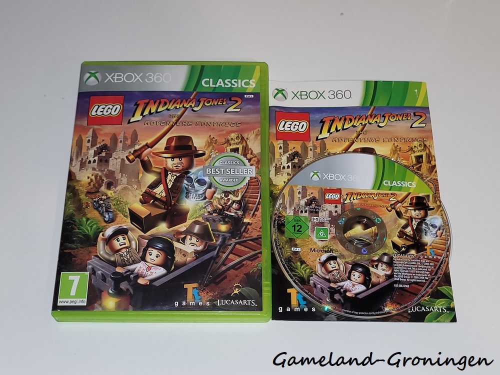 Lego Indiana Jones 2 The Adventure Continues (Complete, Classics)