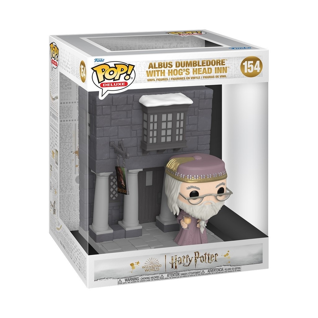 Harry Potter Hogsmeade Deluxe POP! - Albus Dumbledore with The Hog's Head Inn #154