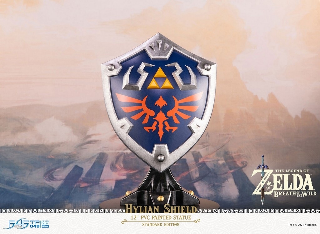 The Legend of Zelda - Breath of the Wild Hylian Shield PVC Statue 29 cm