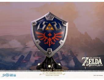The Legend of Zelda - Breath of the Wild Hylian Shield Collector's Edition PVC Statue