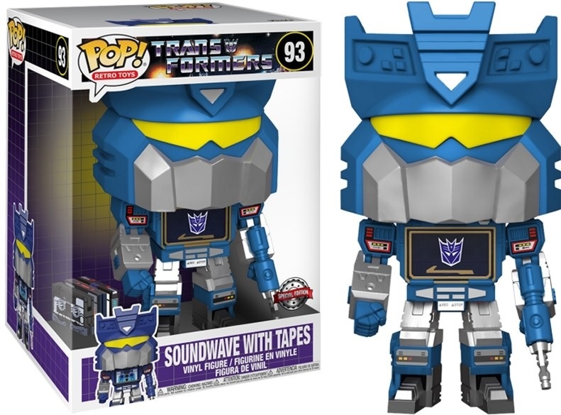 Transformers POP! - Soundwave 10 Inch #93