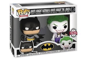 Heroes POP! - White Knight Batman & White Knight The Joker 2-Pack