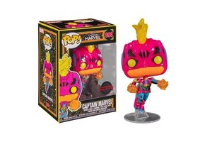 Marvel Black Light POP! - Captain Marvel #908