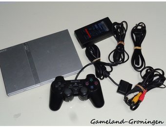 PlayStation 2 Slimline with Controller & Wiring (Silver)