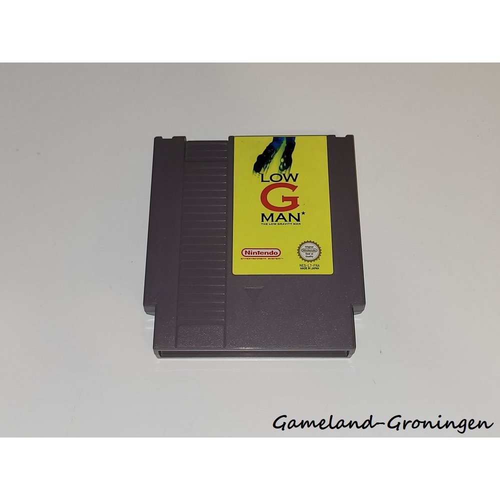 Low G Man NES - Jeu rétro avec manuel, action-plateforme classique de
