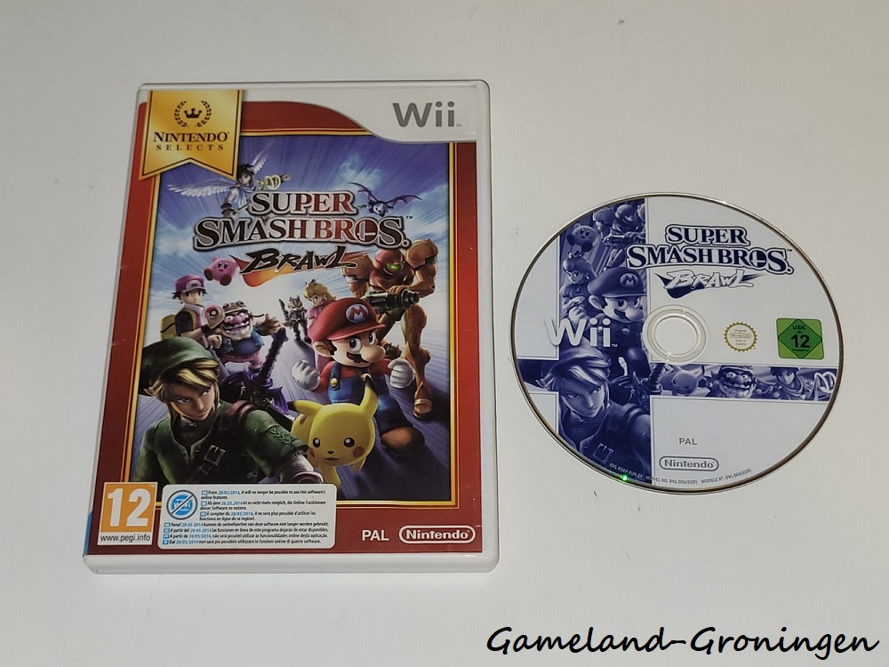 Super Smash Bros Brawl (Boxed, Nintendo Selects, HOL)