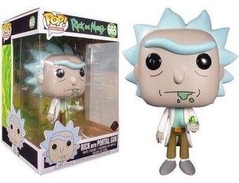 Rick and Morty POP! - Rick with Portal Gun 10 Inch #665