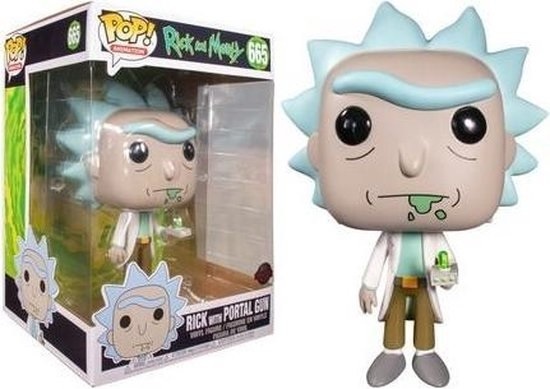 Rick and Morty POP! - Rick with Portal Gun 10 Inch #665