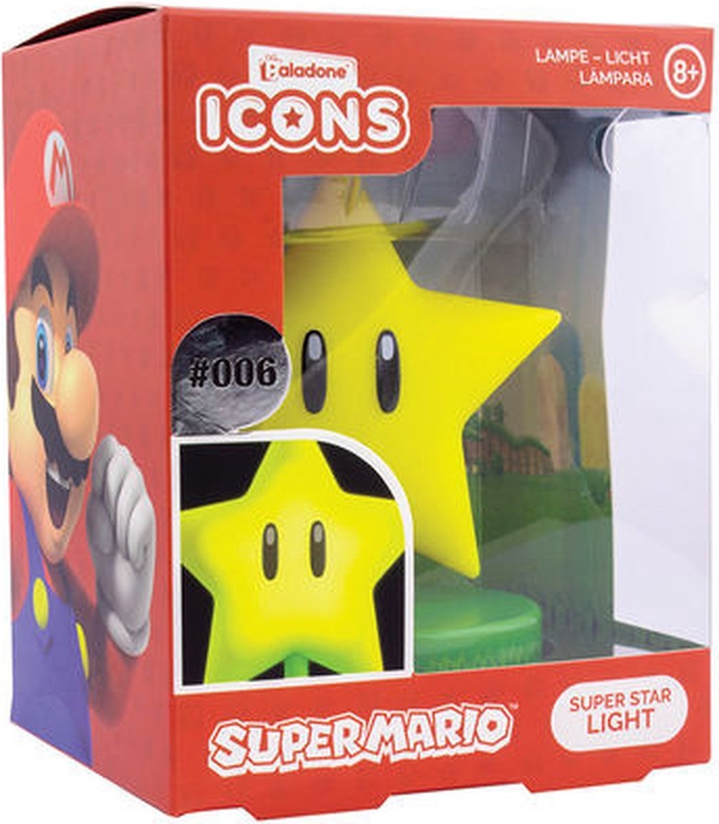 Super Mario - Super Star Light 10 cm