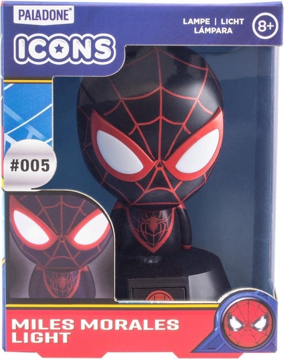 Marvel - Spider-Man Miles Morales Light 10 cm