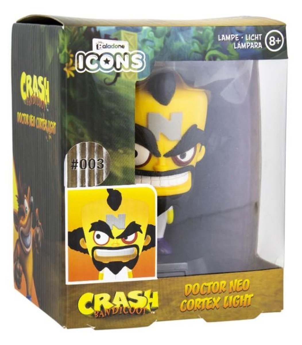Crash Bandicoot - Doctor Neo Cortex Light 10 cm