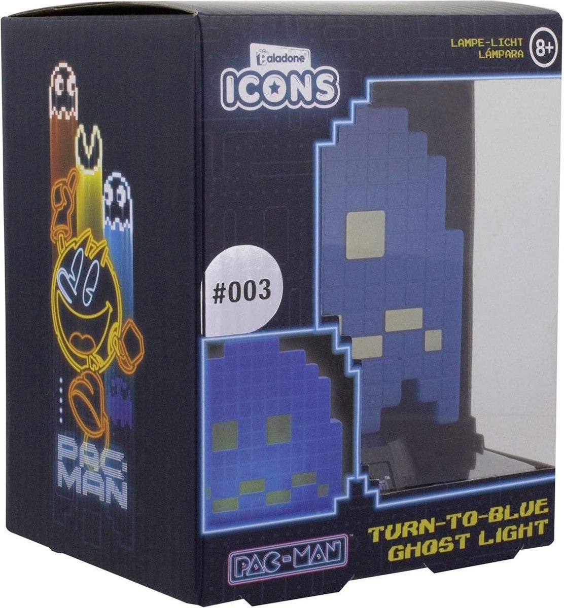 Pac-Man - Turn-To-Blue Ghost Light 10 cm