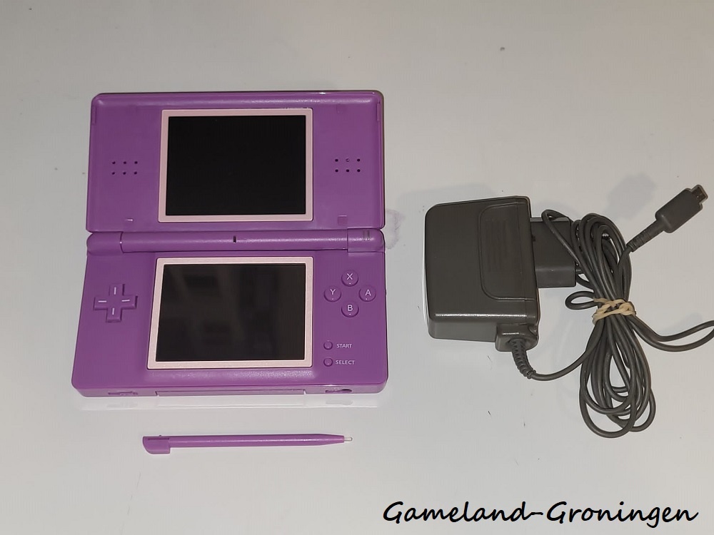 Nintendo DS Lite met Stylus & Oplader (Paars)
