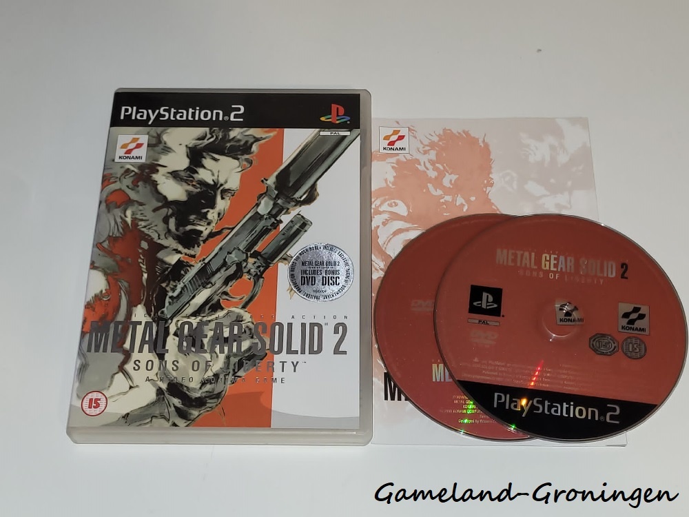 Metal Gear Solid 2 Sons of Liberty (Compleet)