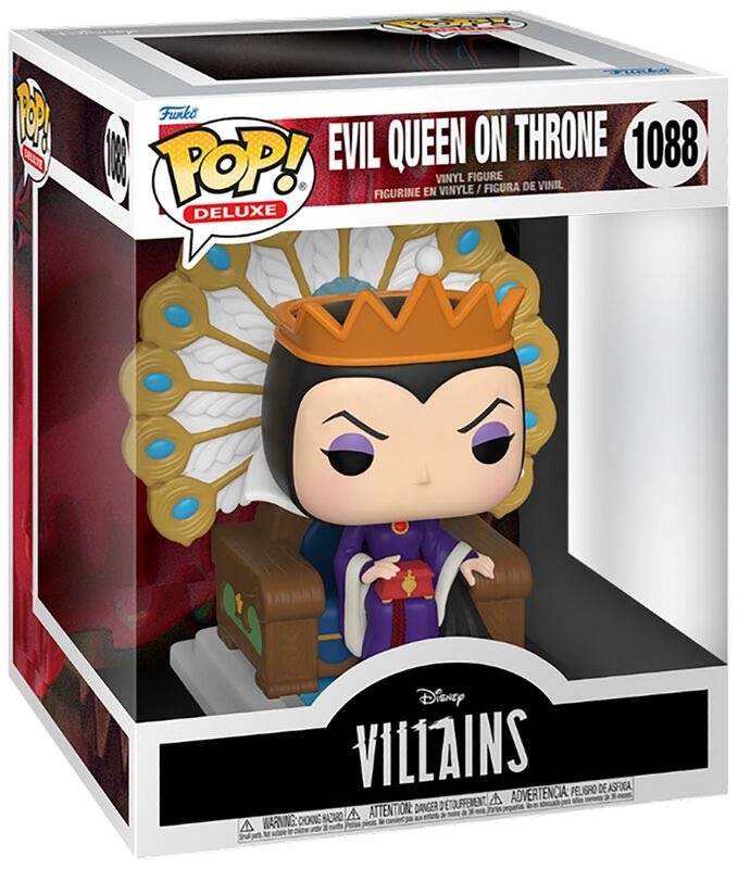 Disney Villains Deluxe POP! - Evil Queen on Throne #1088