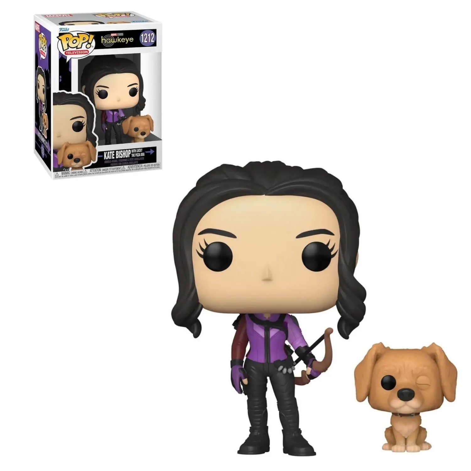 Hawkeye POP! - Kate Bishop with Lucky the Pizza Dog #1212