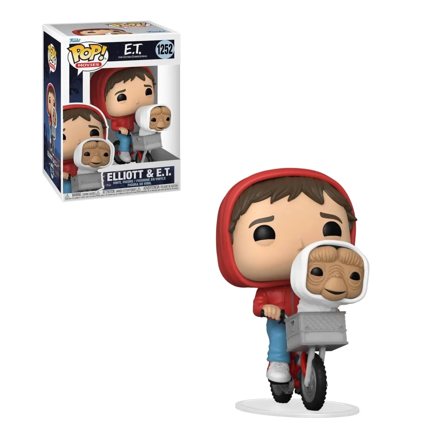 E.T. 40th Anniversary POP! - Elliott & E.T. #1252
