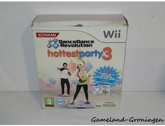 Dance Dance Revolution Hottest Party 3 + Dance Mat (Complete, HOL)
