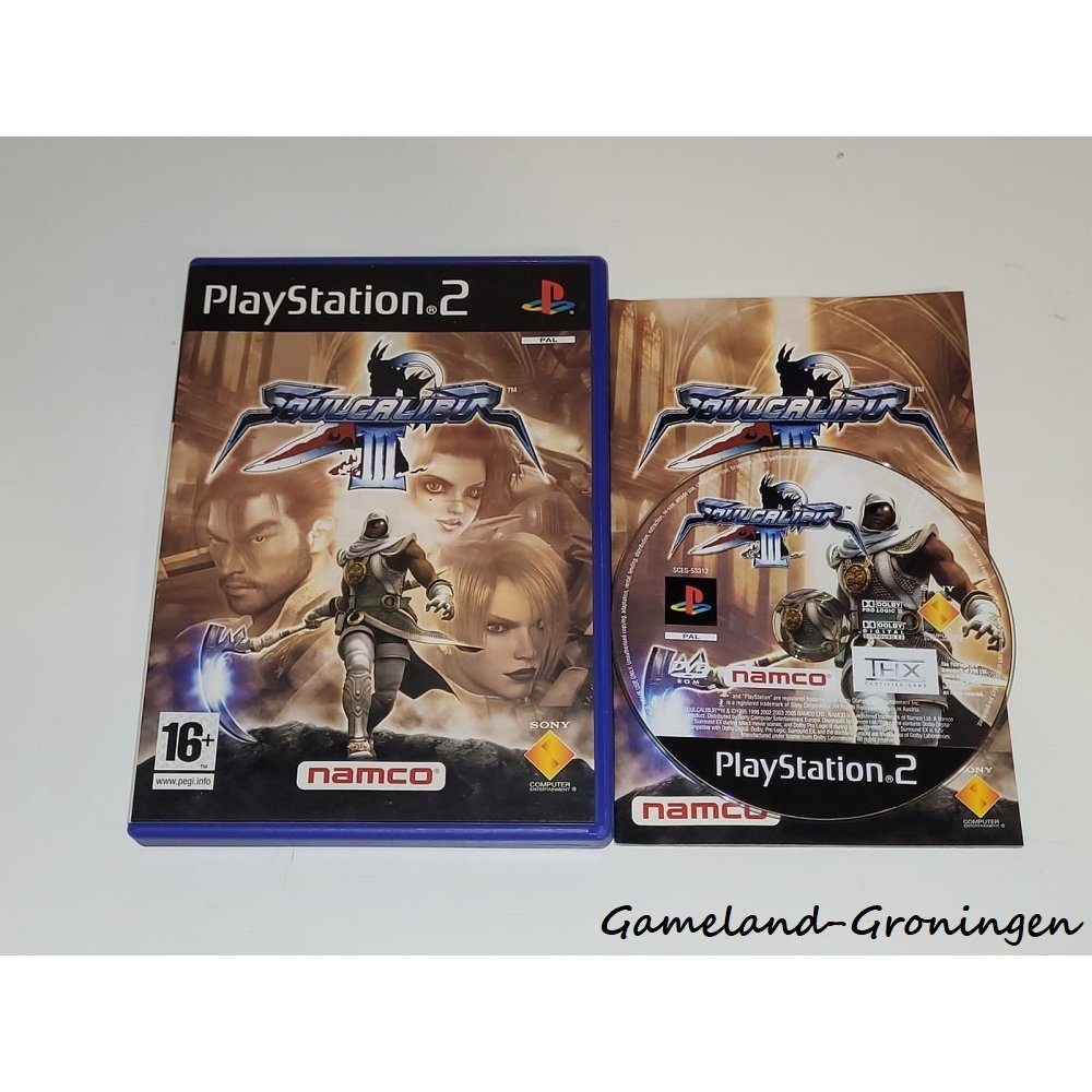 Soulcalibur III Sur PS2 – PAL Complet – Bon état – Jeu De Combat NAMCO