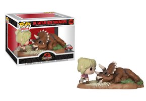Jurassic Park Moment POP! - dr. Sattler with Triceratops 6 Inch #1198