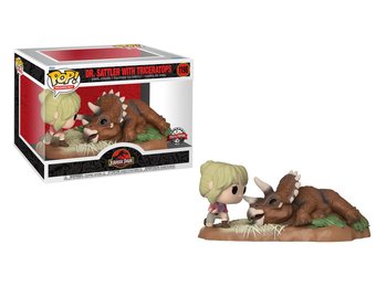 Jurassic Park Moment POP! - dr. Sattler with Triceratops 6 Inch #1198