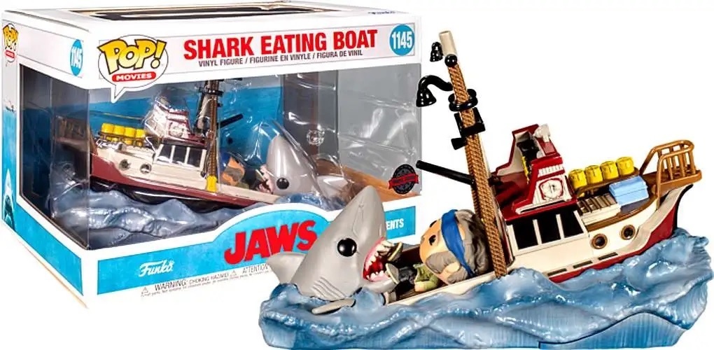 Jaws POP! - Shark Eating Boat 6 Inch #1145