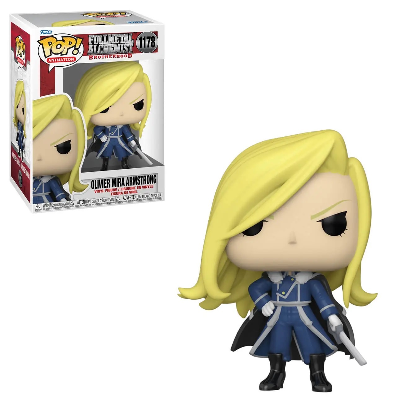 Fullmetal Alchemist Brotherhood POP! - Olivier Mira Armstrong with Sword #1178