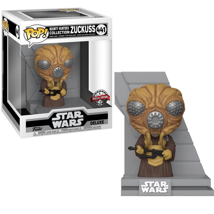 Star Wars Bounty Hunters Collection POP! - Zuckuss 6 Inch #441