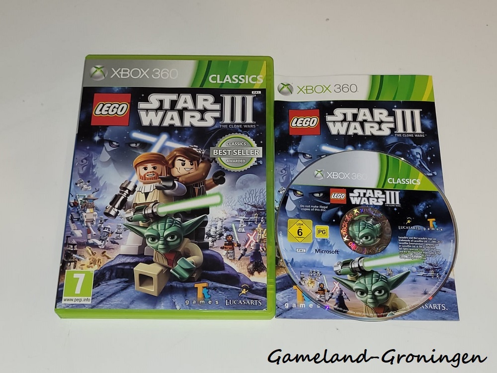 Lego Star Wars III The Clone Wars (Complete, Classics)